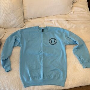 ** NWOT ** In My Baseball Mom Era Sweatshirt - light Blue 🩵⚾️